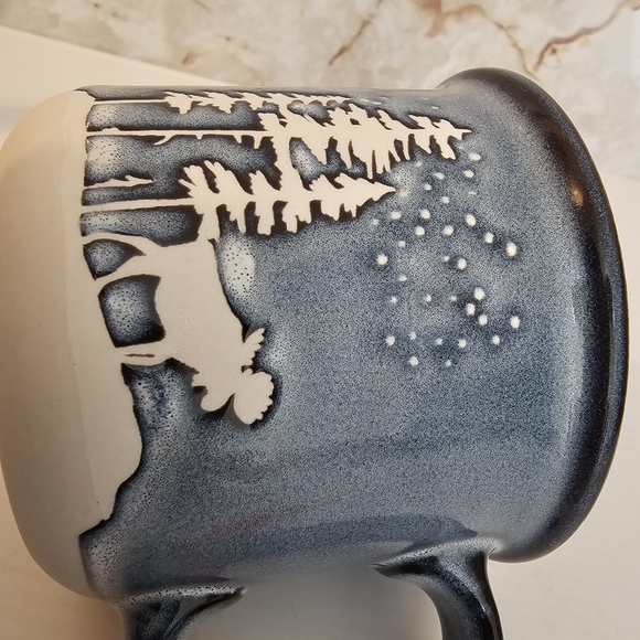 Global Design Forest Moose Holiday Coffee Mug Cup - Picture 5 of 11